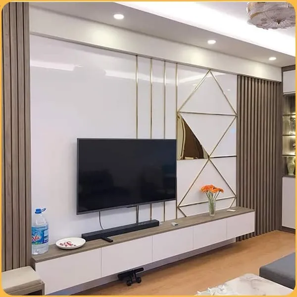 Mẫu vách lam sóng pvc nano đẹp mới nhất