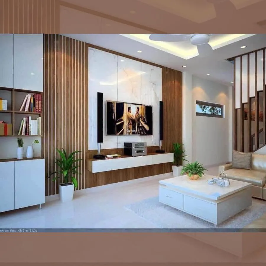 Mẫu vách lam sóng pvc nano đẹp mới nhất