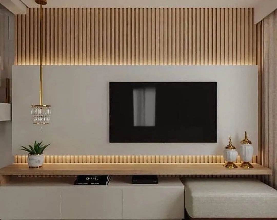 Mẫu vách lam sóng pvc nano đẹp mới nhất