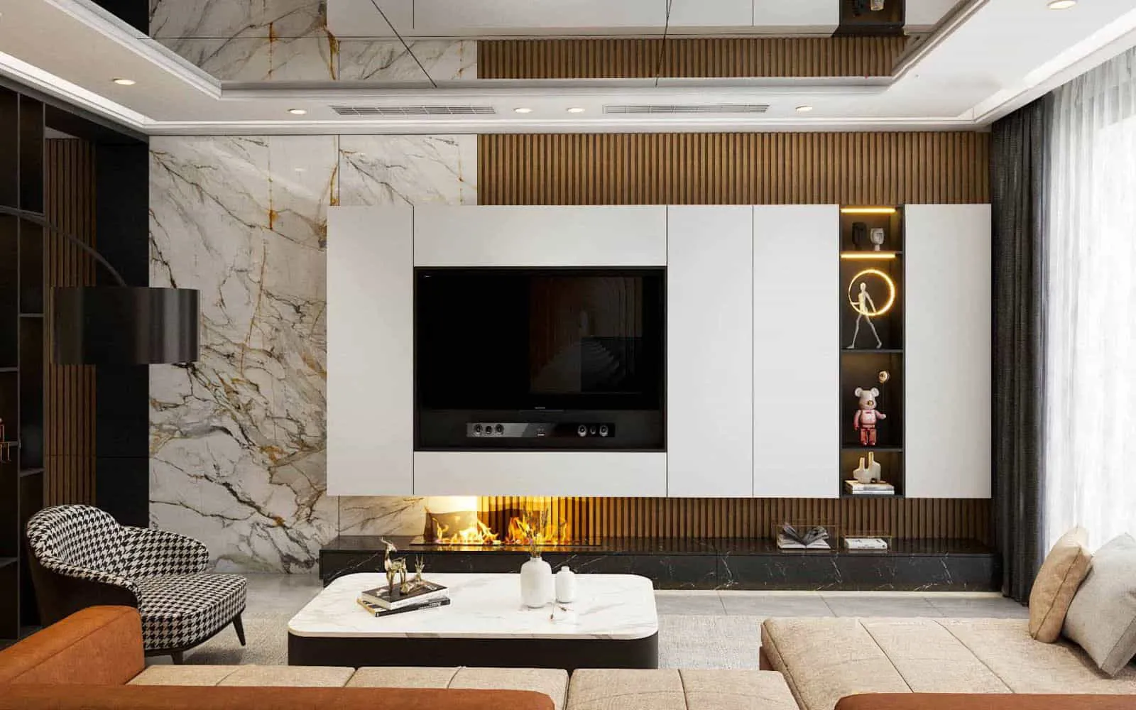 Mẫu vách lam sóng pvc nano đẹp mới nhất