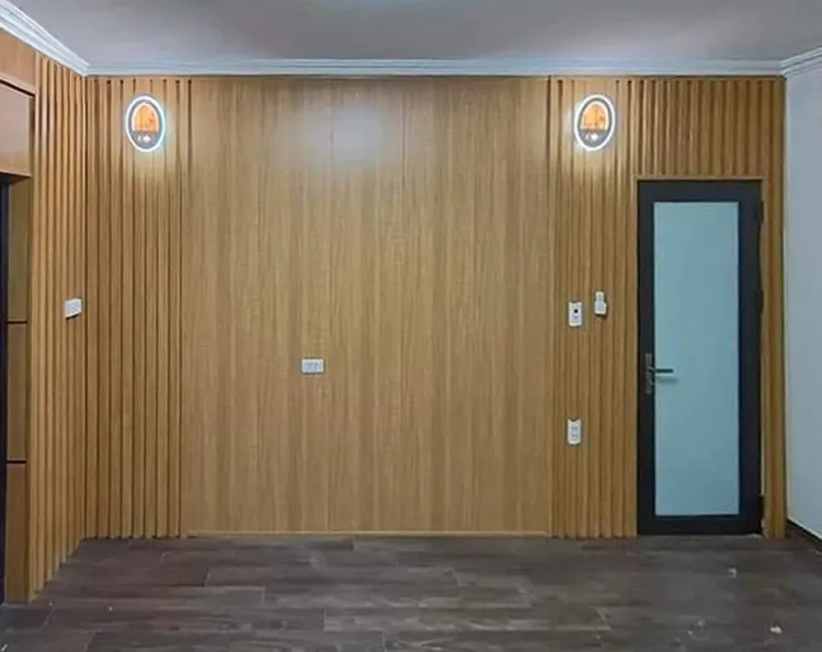 Mẫu vách lam sóng pvc nano đẹp mới nhất