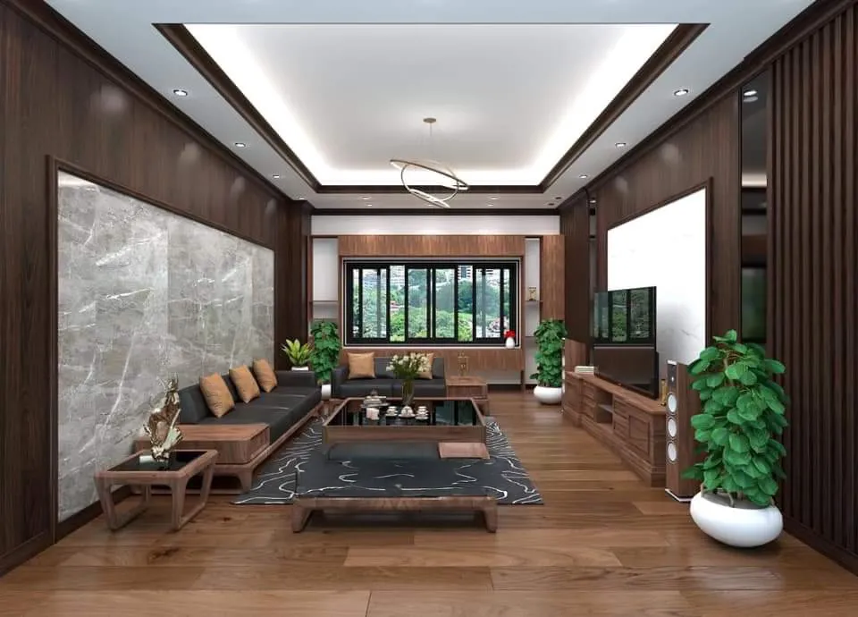 Mẫu vách lam sóng pvc nano đẹp mới nhất