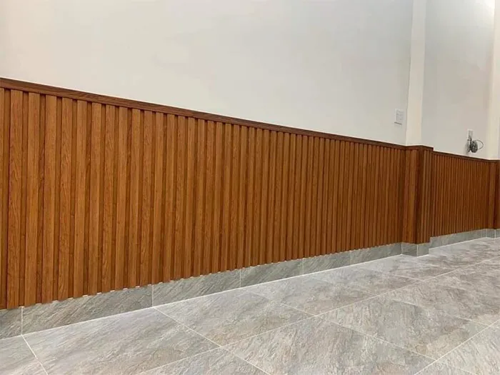 Mẫu vách lam sóng pvc nano đẹp mới nhất