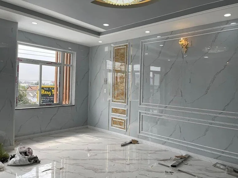 Mẫu vách lam sóng pvc nano đẹp mới nhất