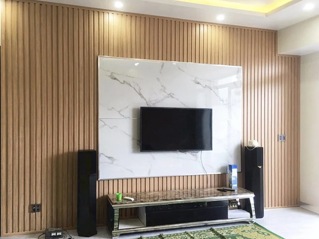 Mẫu vách lam sóng pvc nano đẹp mới nhất