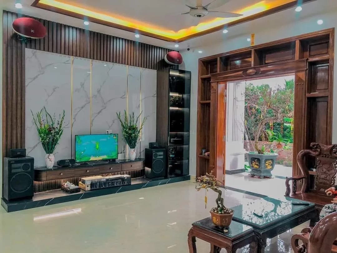 Mẫu vách lam sóng pvc nano đẹp mới nhất