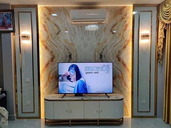 Mẫu vách lam sóng pvc nano đẹp mới nhất