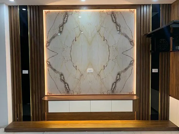 Mẫu vách lam sóng pvc nano đẹp mới nhất