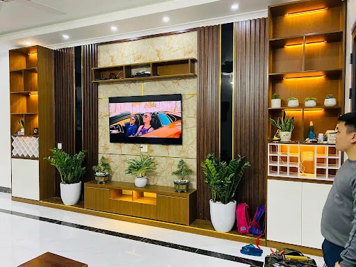 Mẫu vách lam sóng pvc nano đẹp mới nhất