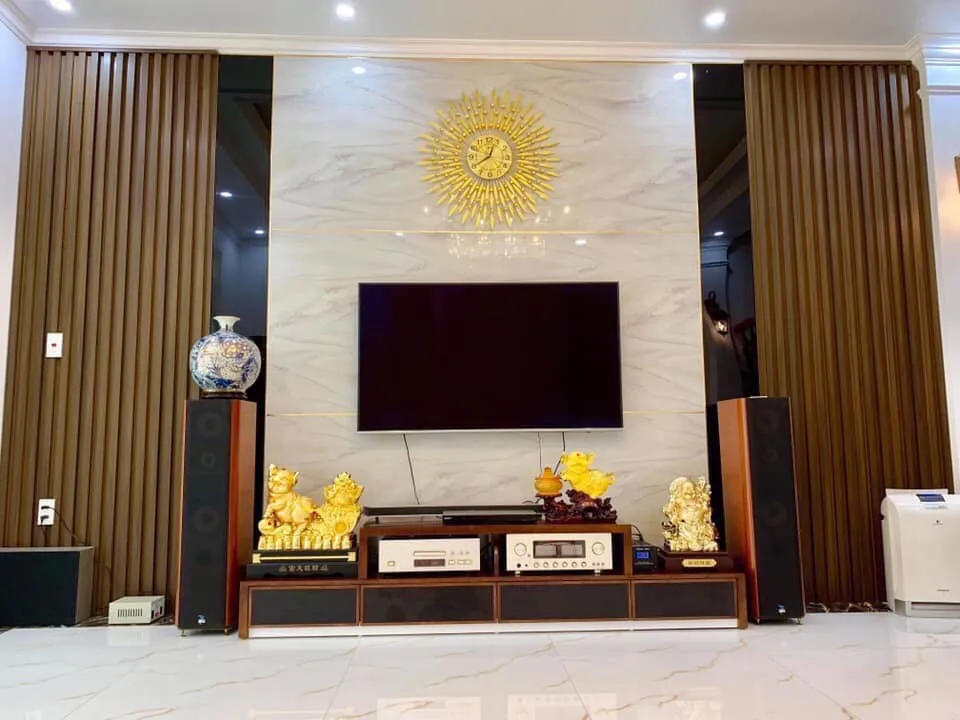 Mẫu vách lam sóng pvc nano đẹp mới nhất