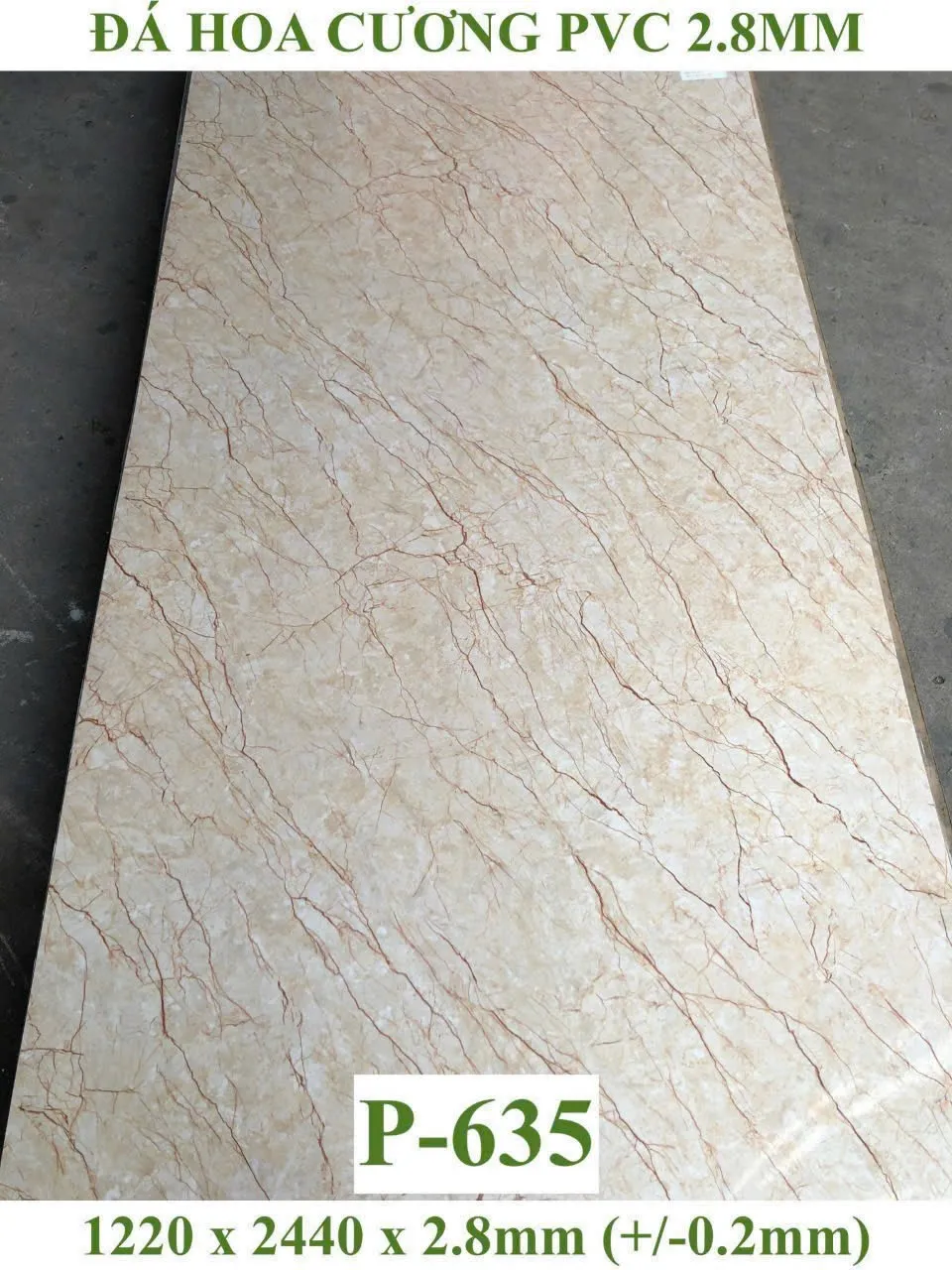 Mẫu PVC TGI cao cấp dày 2,8mm