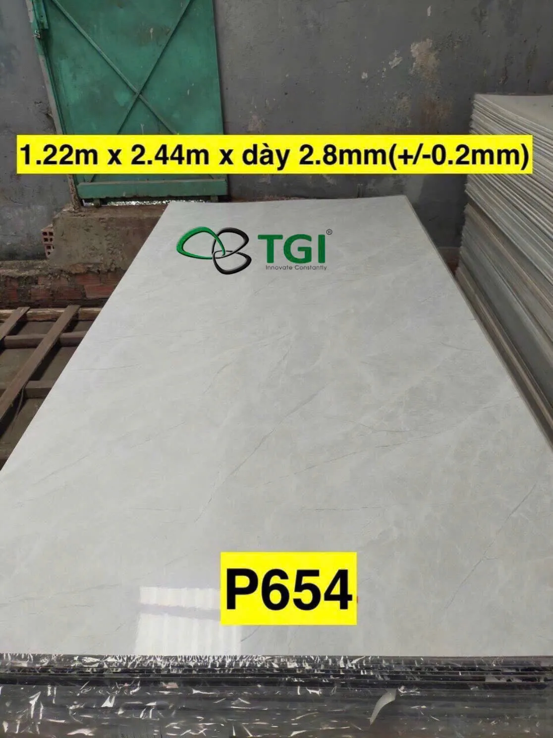 Mẫu PVC TGI cao cấp dày 2,8mm