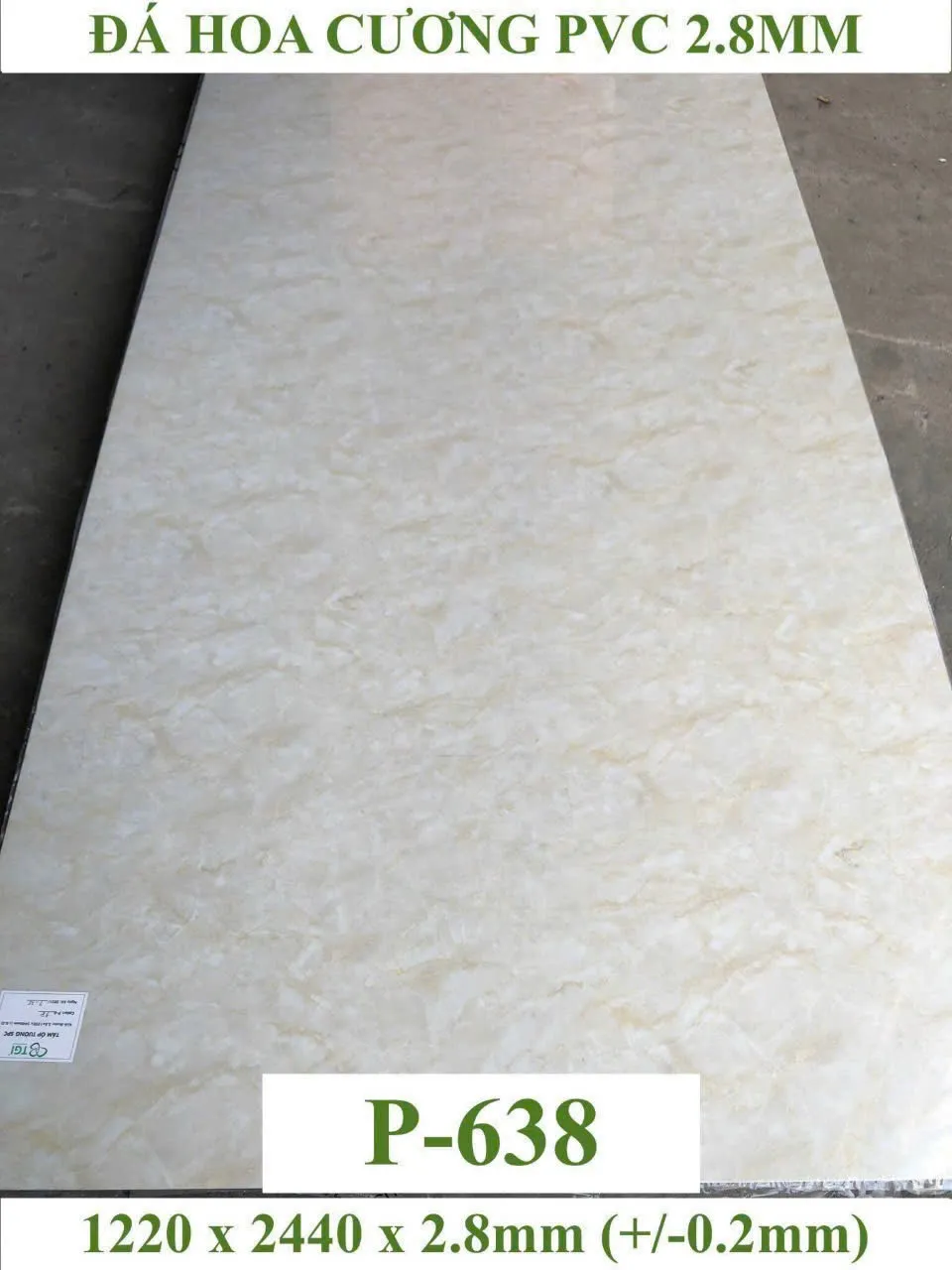 Mẫu PVC TGI cao cấp dày 2,8mm