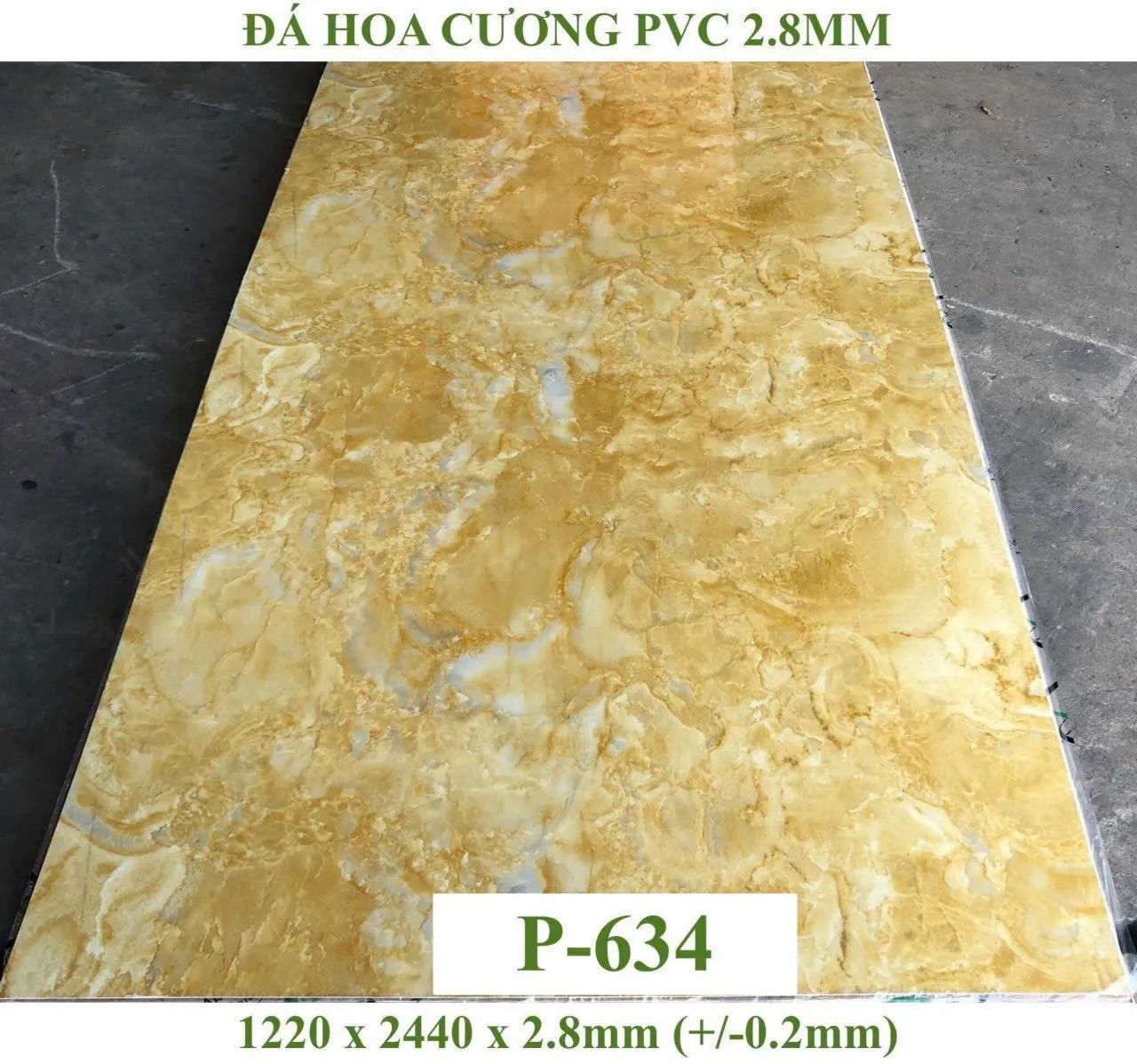 Mẫu PVC TGI cao cấp dày 2,8mm