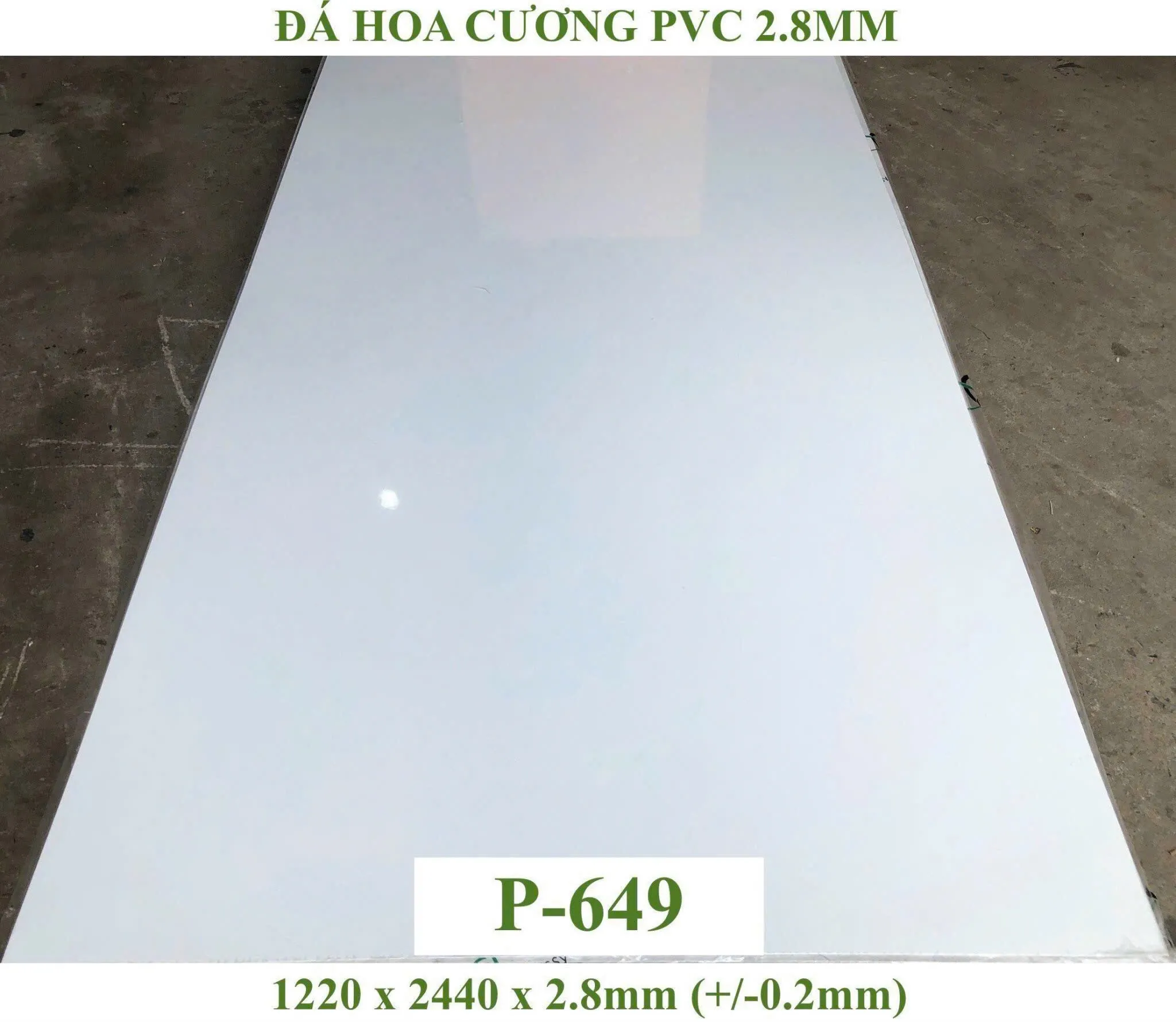 Mẫu PVC TGI cao cấp dày 2,8mm