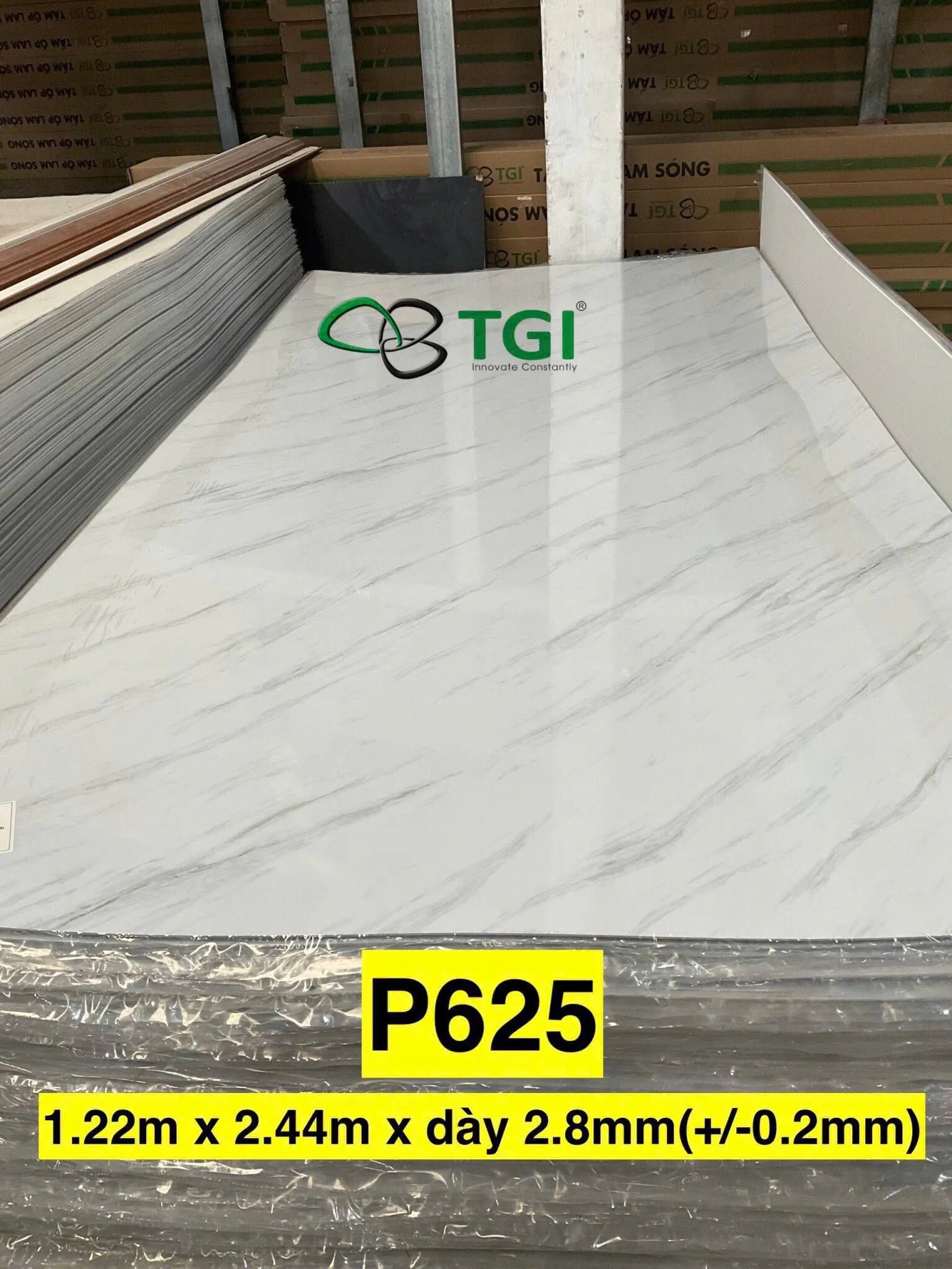Mẫu PVC TGI cao cấp dày 2,8mm