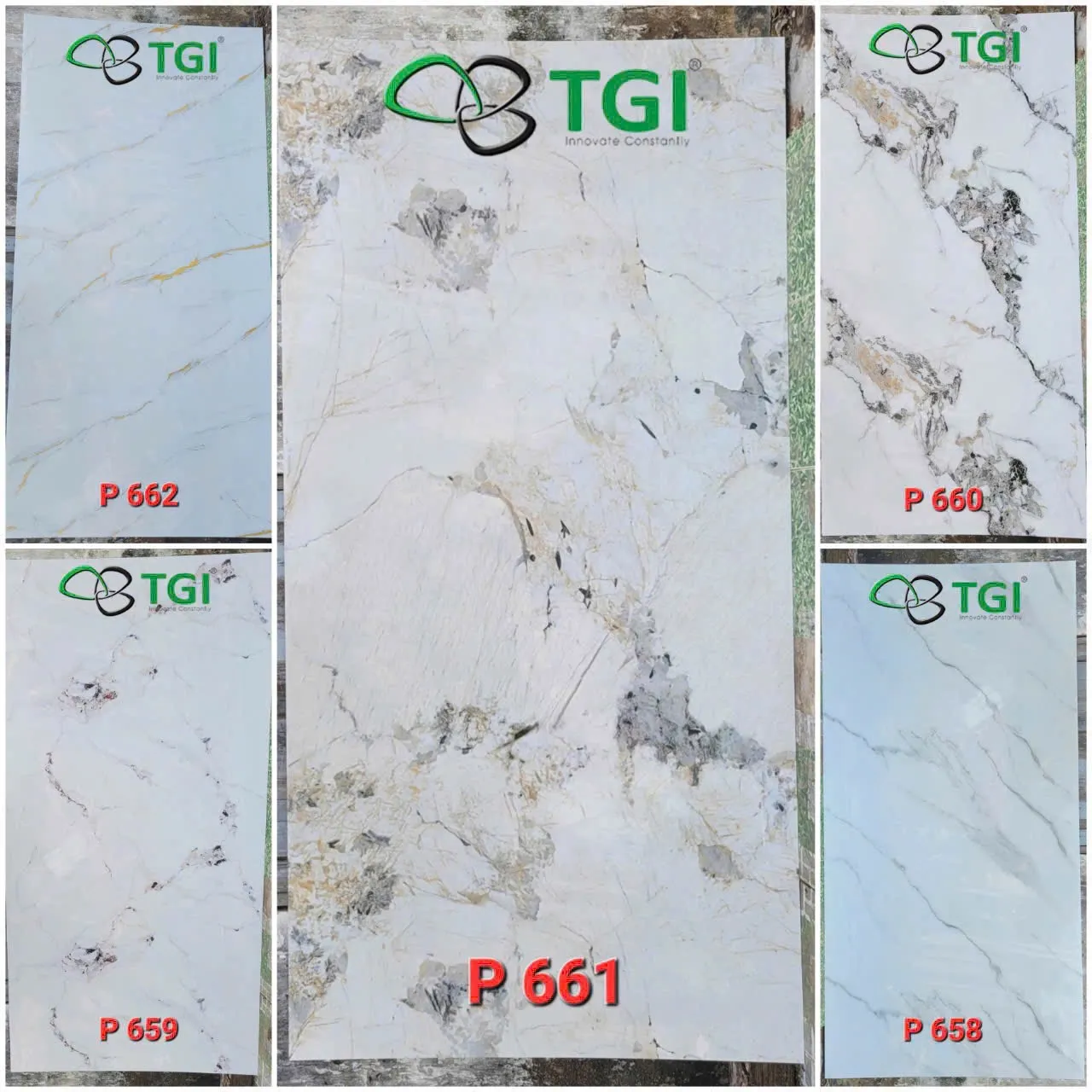 Mẫu PVC TGI cao cấp dày 2,8mm