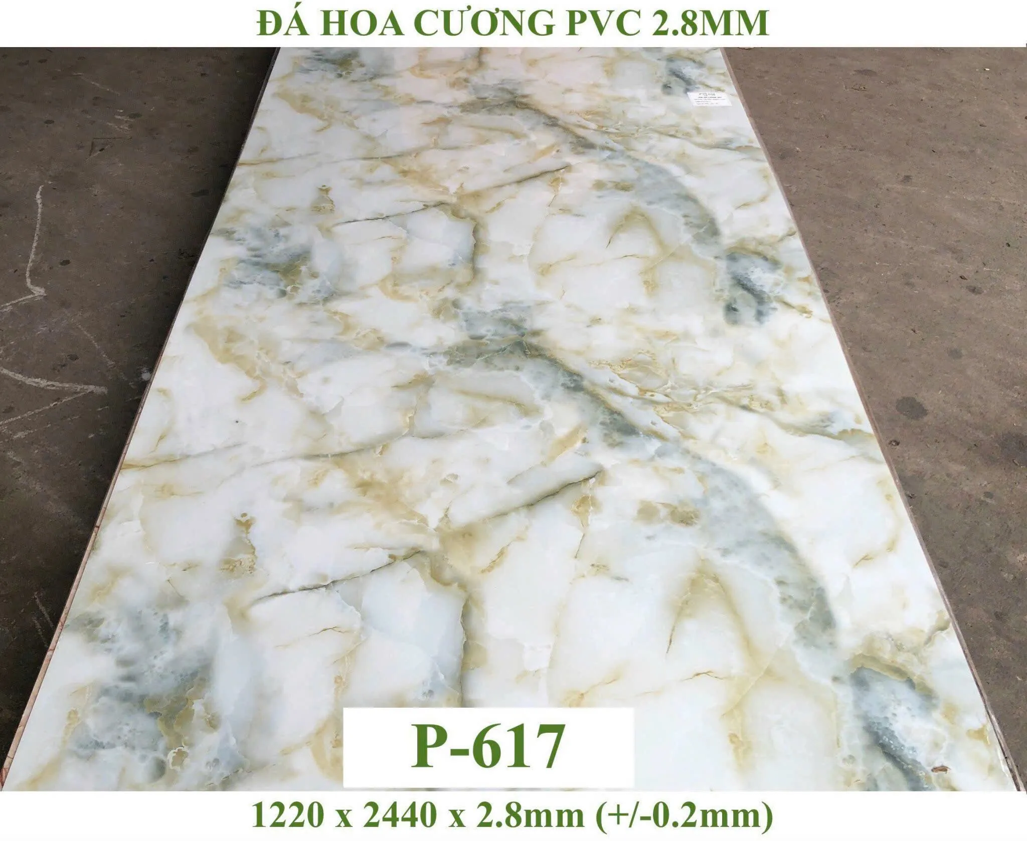 Mẫu PVC TGI cao cấp dày 2,8mm