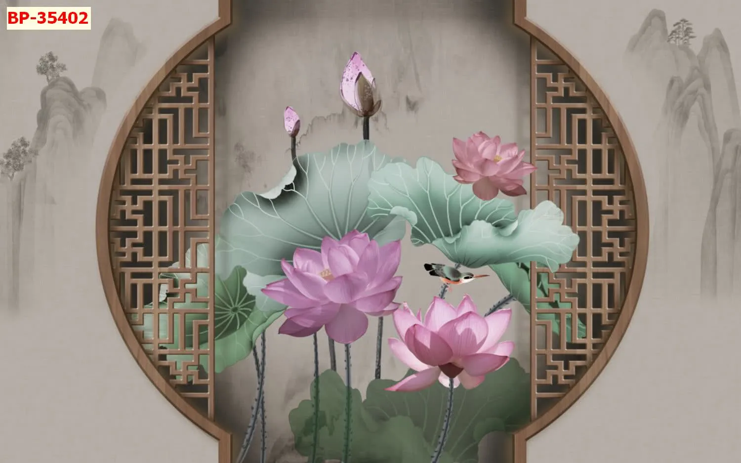 Mẫu tranh lam sóng 2026 đẹp phần 1