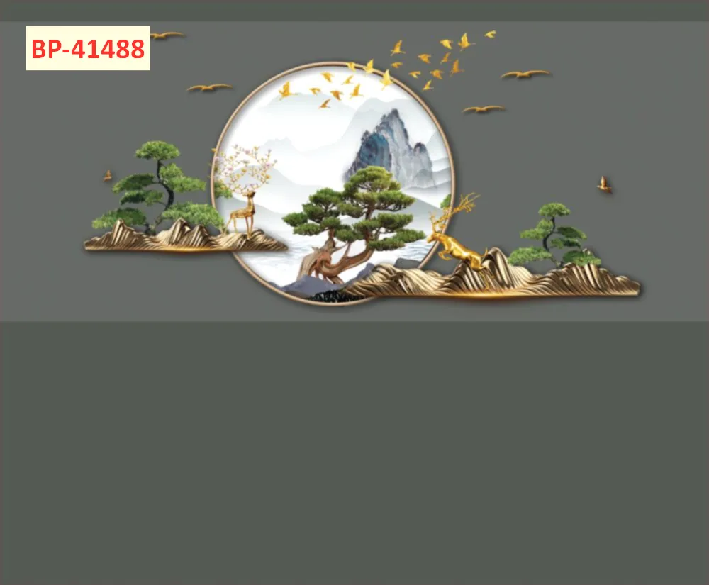 Mẫu tranh lam sóng 2026 đẹp phần 1