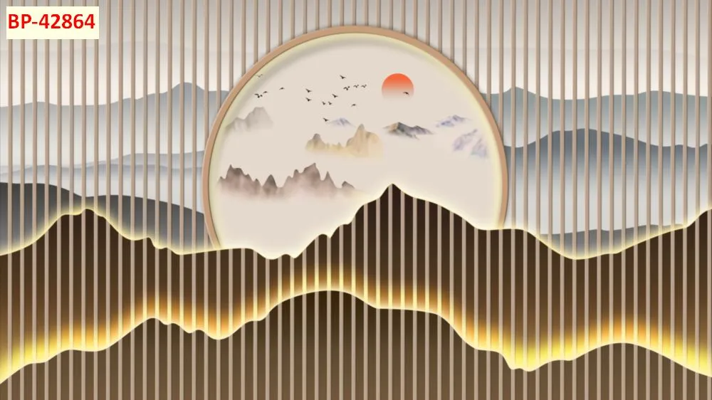 Mẫu tranh lam sóng 2026 đẹp phần 1