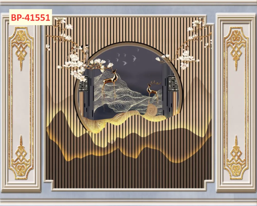 Mẫu tranh lam sóng 2026 đẹp phần 1