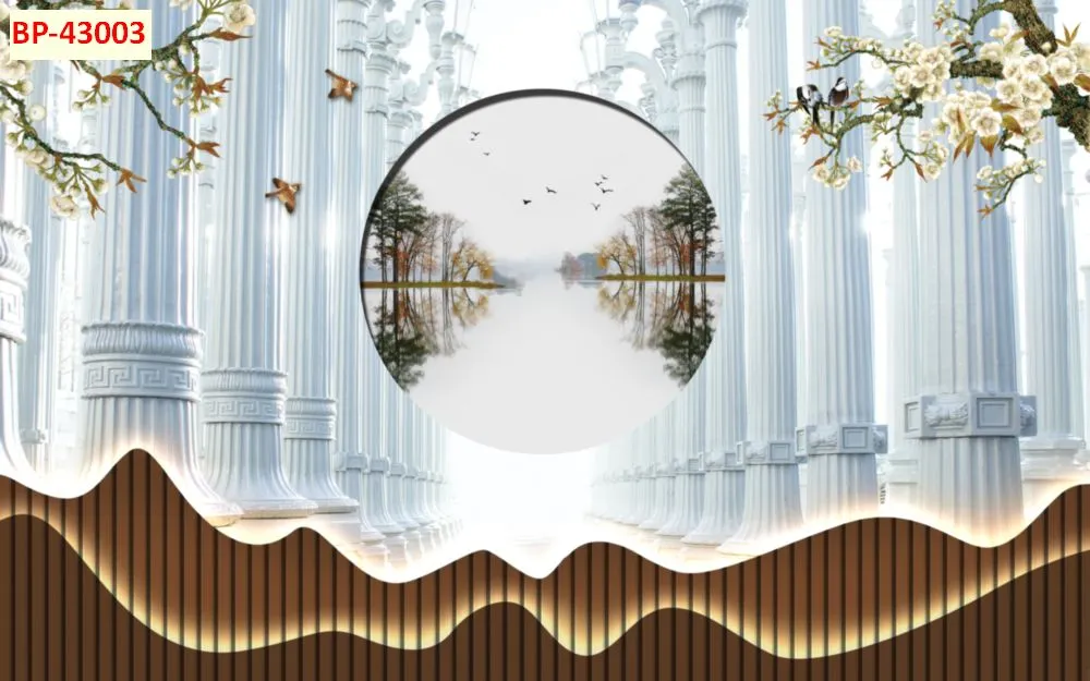 Mẫu tranh lam sóng 2026 đẹp phần 1