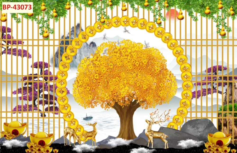 Mẫu tranh lam sóng 2026 đẹp phần 1