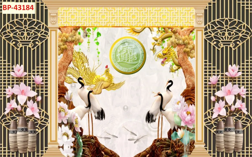 Mẫu tranh lam sóng 2026 đẹp phần 1