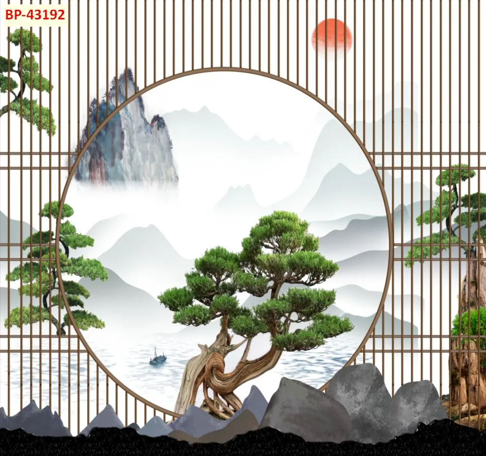 Mẫu tranh lam sóng 2026 đẹp phần 1