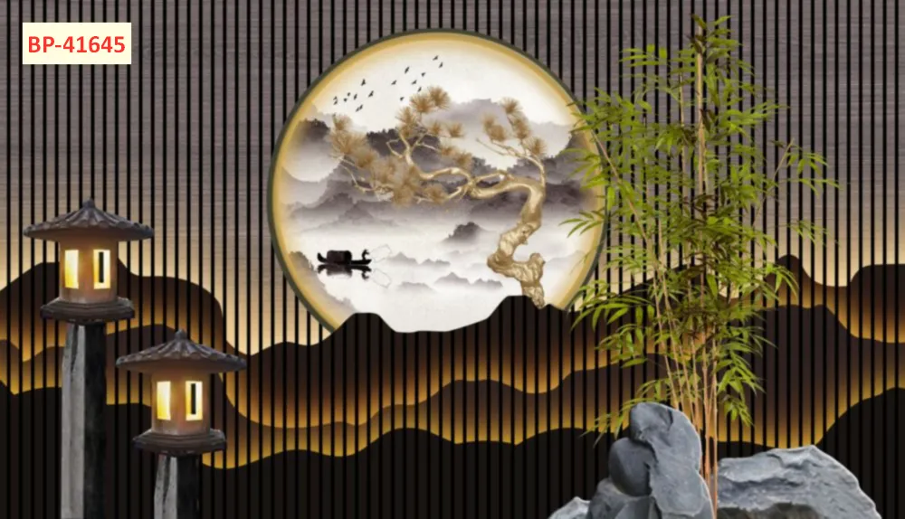 Mẫu tranh lam sóng 2026 đẹp phần 1