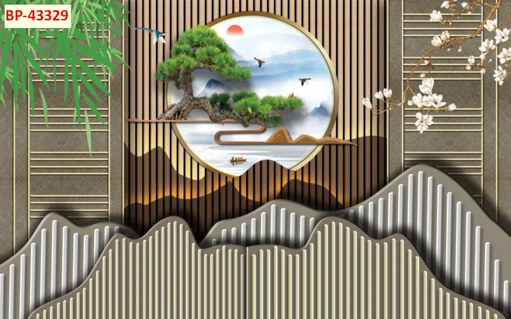 Mẫu tranh lam sóng 2026 đẹp phần 1