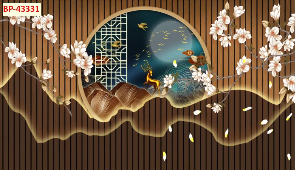 Mẫu tranh lam sóng 2026 đẹp phần 1