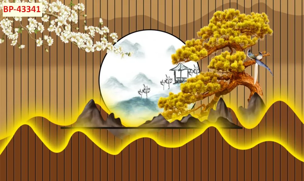 Mẫu tranh lam sóng 2026 đẹp phần 1