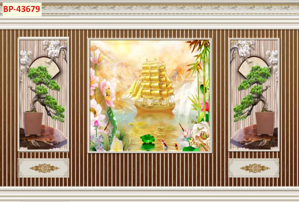 Mẫu tranh lam sóng 2026 đẹp phần 1