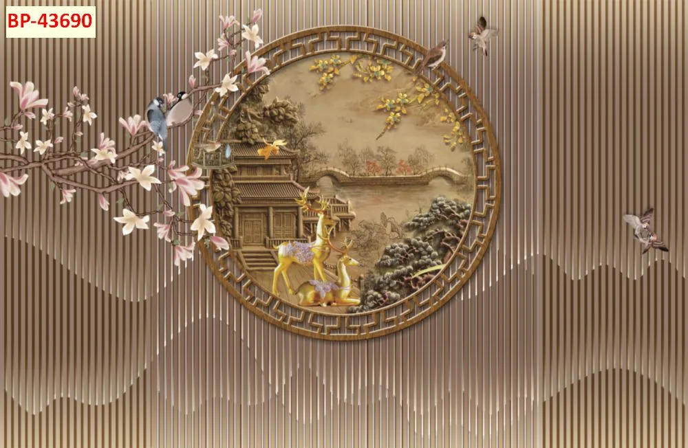 Mẫu tranh lam sóng 2026 đẹp phần 1