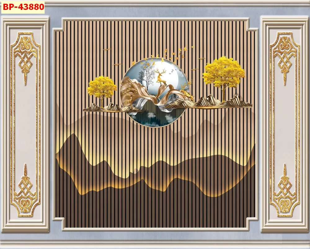 Mẫu tranh lam sóng 2026 đẹp phần 1