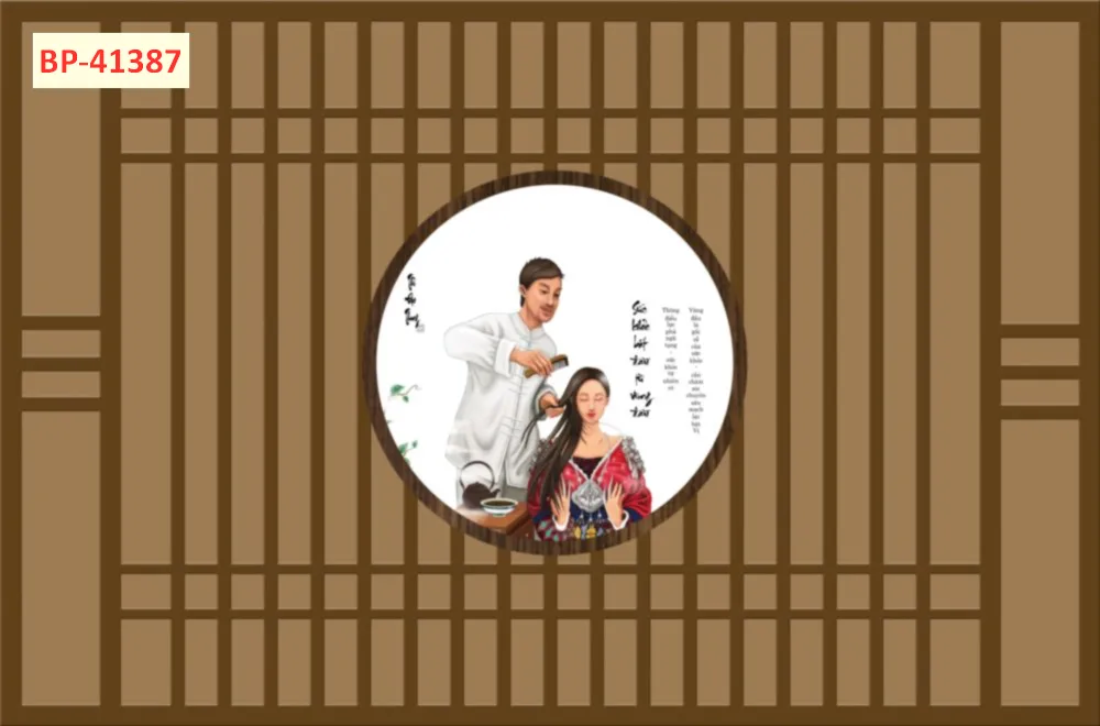 Mẫu tranh lam sóng 2026 đẹp phần 1