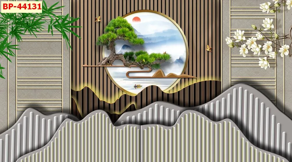 Mẫu tranh lam sóng 2026 đẹp phần 1