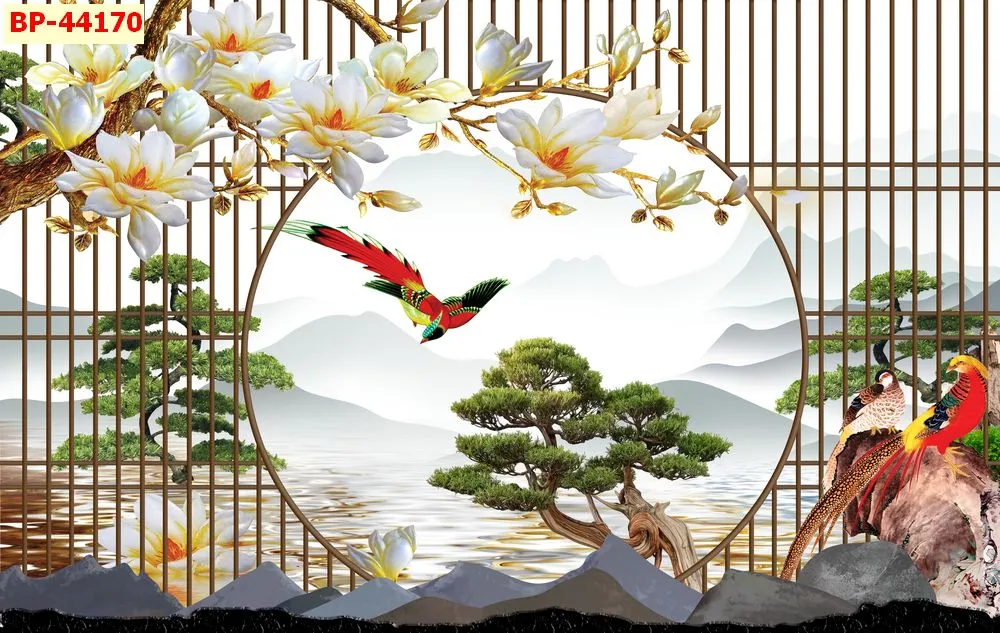 Mẫu tranh lam sóng 2026 đẹp phần 1