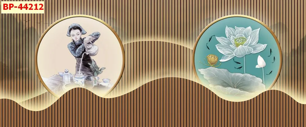 Mẫu tranh lam sóng 2026 đẹp phần 1