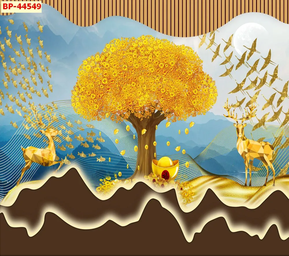 Mẫu tranh lam sóng 2026 đẹp phần 1