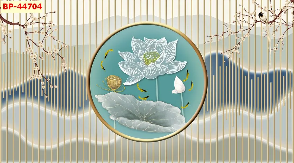 Mẫu tranh lam sóng 2026 đẹp phần 1