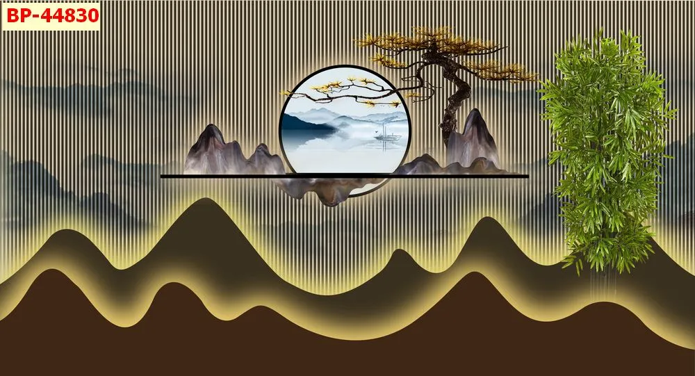 Mẫu tranh lam sóng 2026 đẹp phần 1