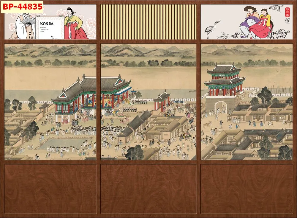 Mẫu tranh lam sóng 2026 đẹp phần 1