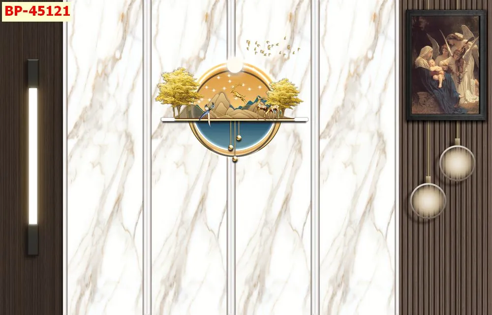 Mẫu tranh lam sóng 2026 đẹp phần 1