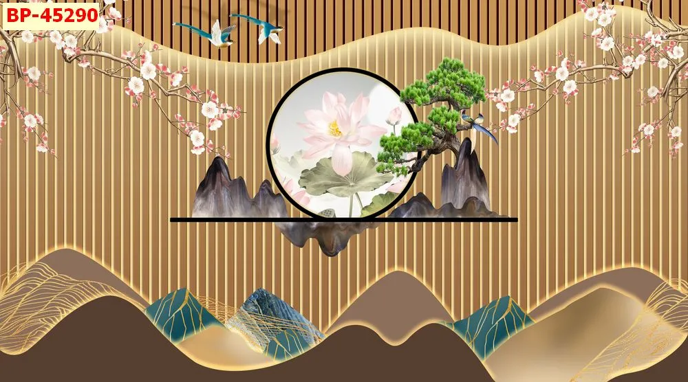 Mẫu tranh lam sóng 2026 đẹp phần 1