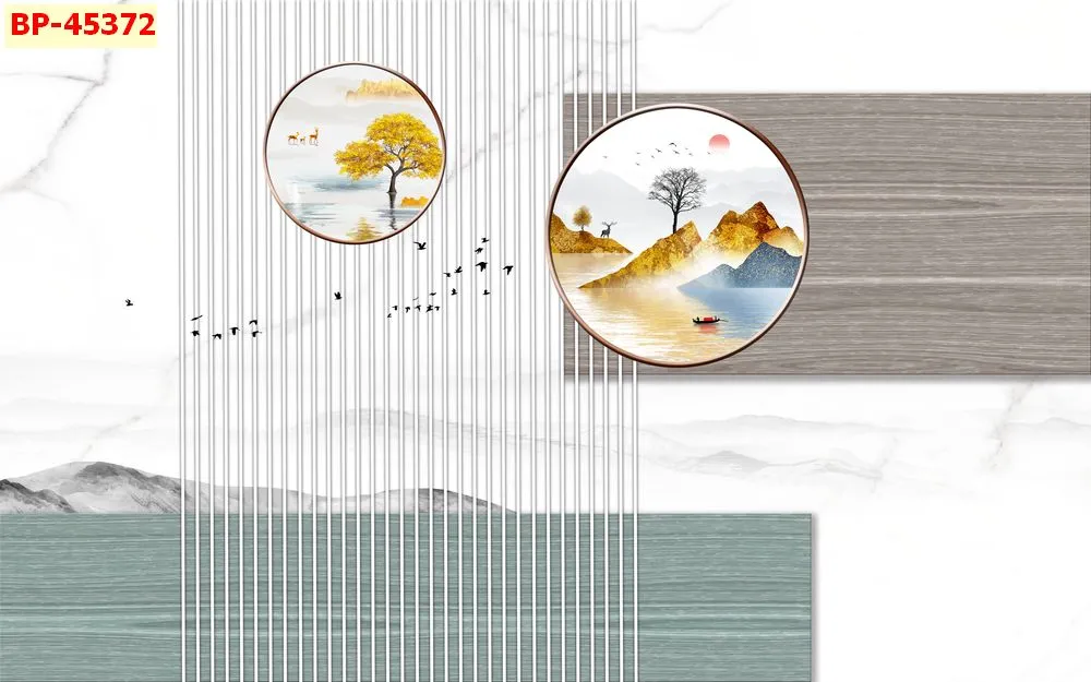 Mẫu tranh lam sóng 2026 đẹp phần 1