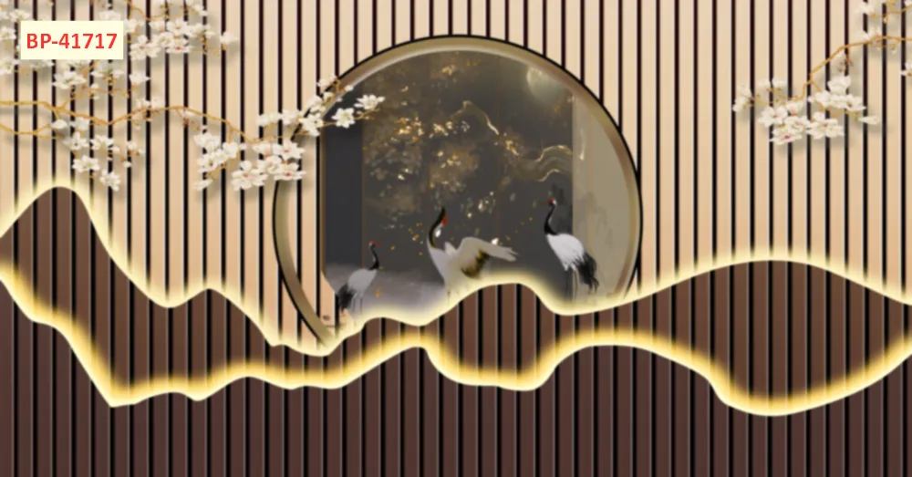 Mẫu tranh lam sóng 2026 đẹp phần 1