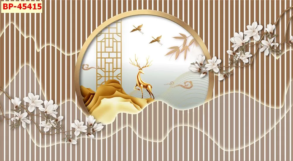 Mẫu tranh lam sóng 2026 đẹp phần 1